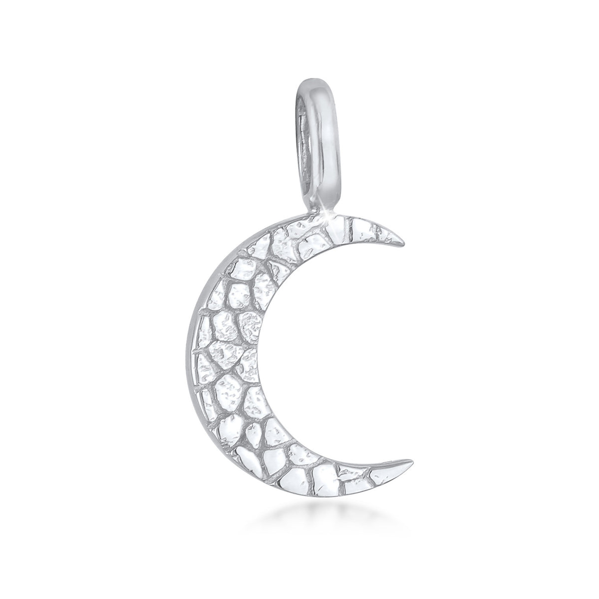 Silber - Elli | Anhänger Mond | 925er Sterling Silber