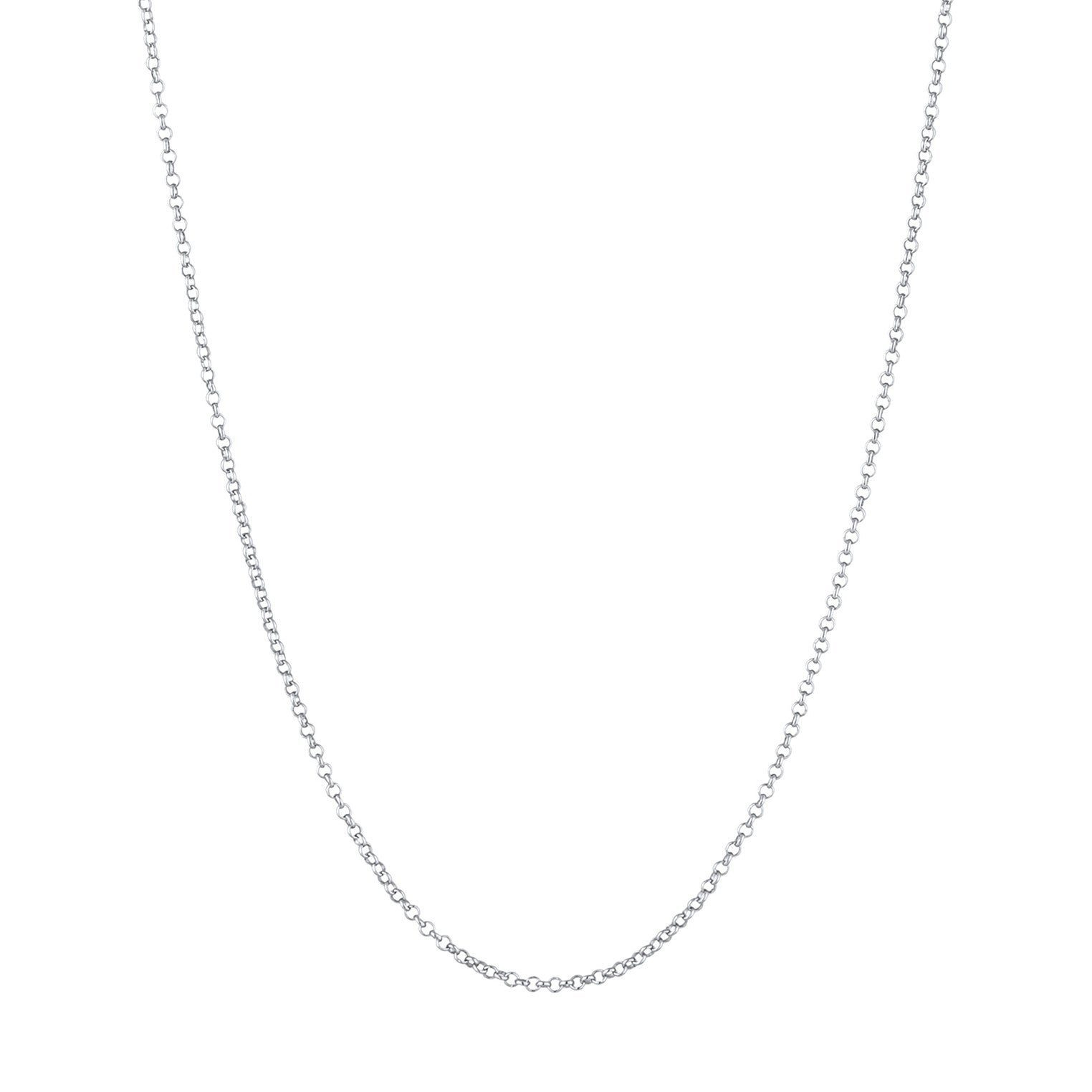 Silber - Elli | Anker-Halskette Basic | 925erSterling Silber