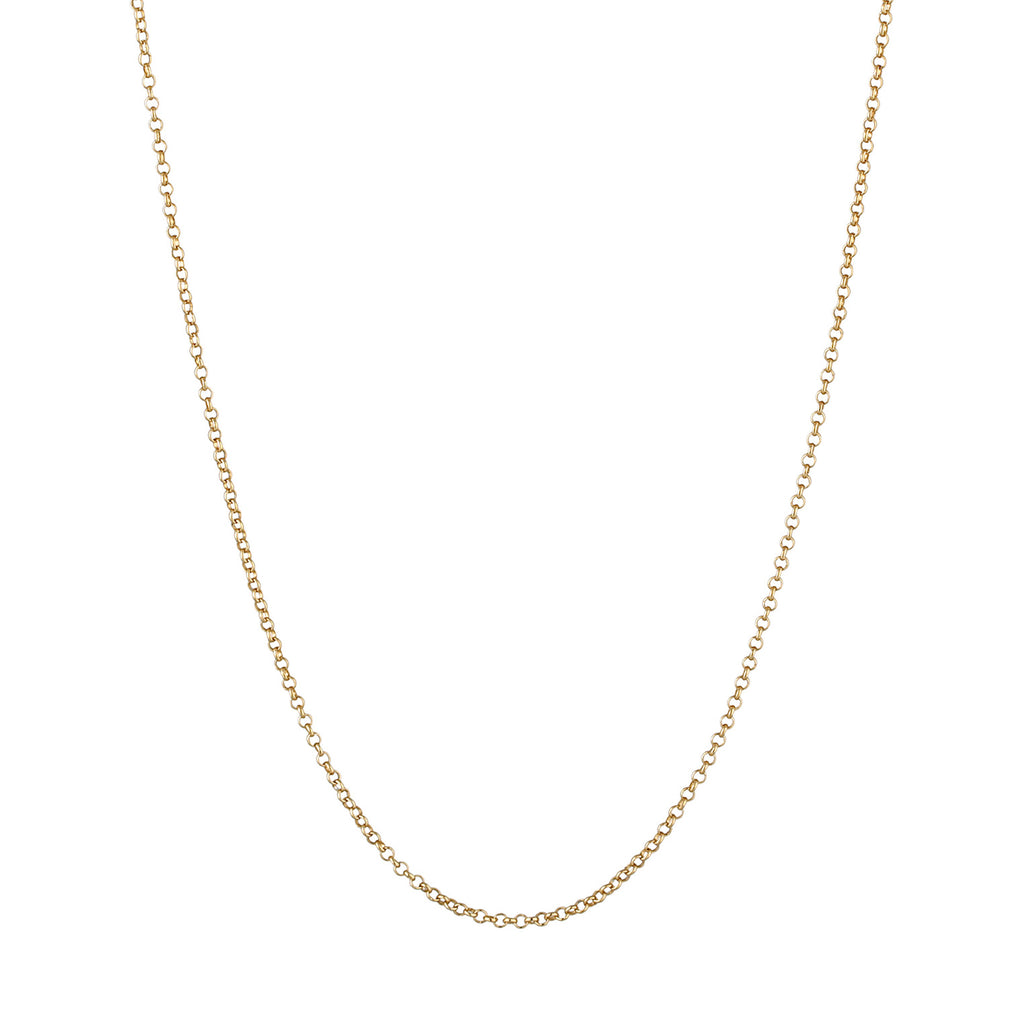 Gold - Elli | Anker-Halskette Basic | 925erSterling Silber Vergoldet