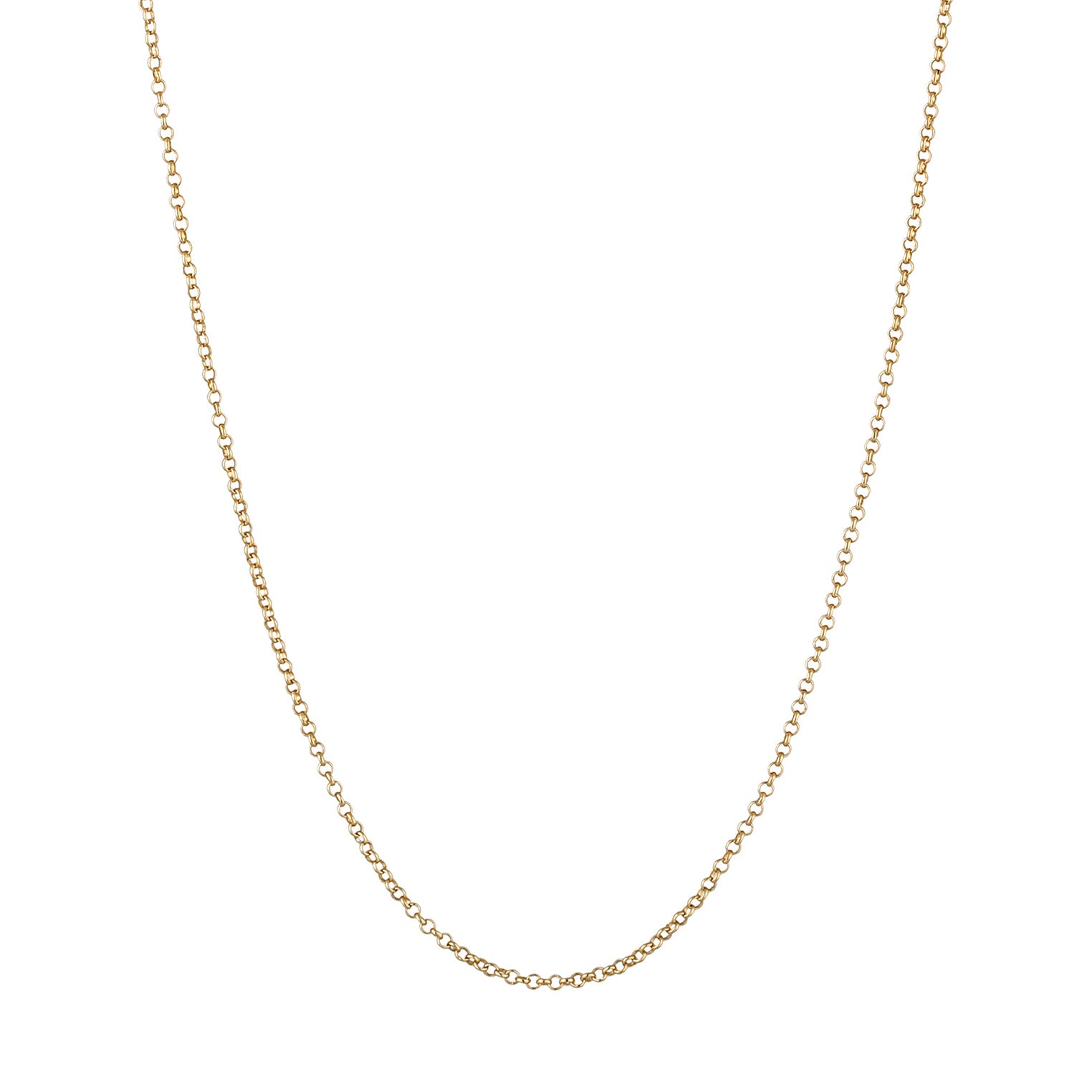 Gold - Elli | Anker-Halskette Basic | 925erSterling Silber Vergoldet