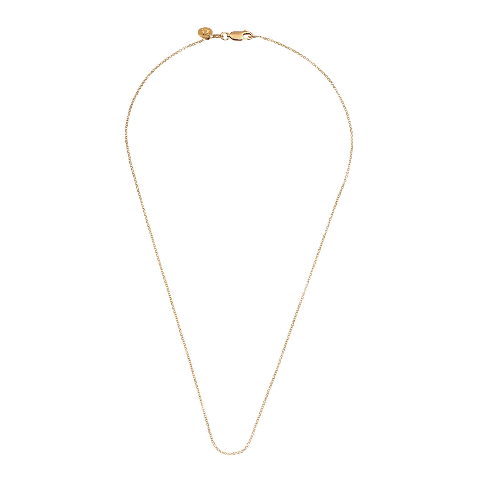 Gold - Elli | Anker-Halskette Basic | 925erSterling Silber Vergoldet