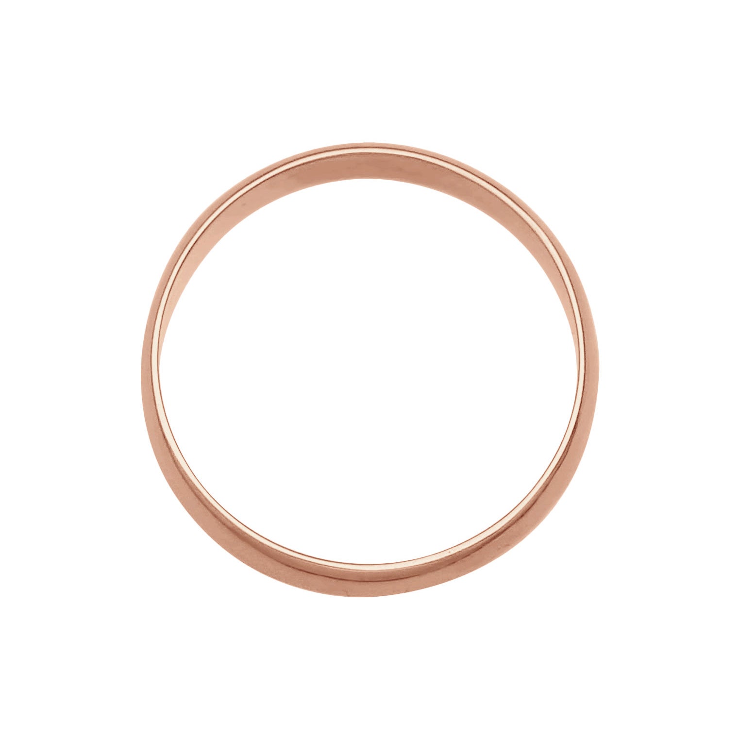 Roségold - Elli | Bandring | 925 Sterling Silber Rosévergoldet