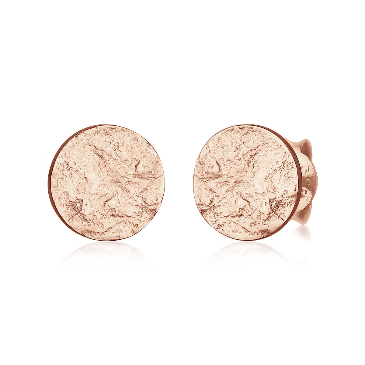 Roségold - Elli | Ohrstecker | 925 Sterling Silber Rosévergoldet
