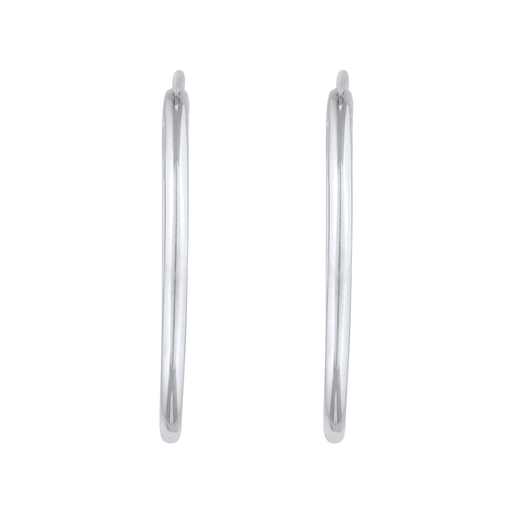 Silber - Elli | Creolen Klassisch | 925er Sterling Silber