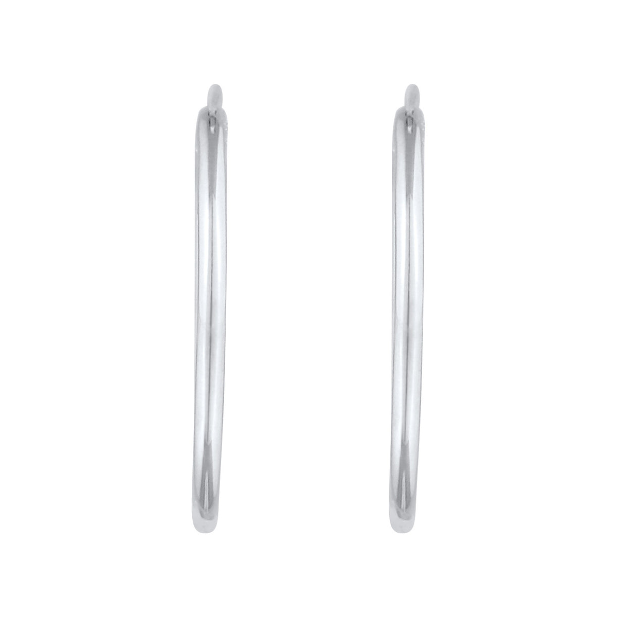 Silber - Elli | Creolen Klassisch | 925er Sterling Silber