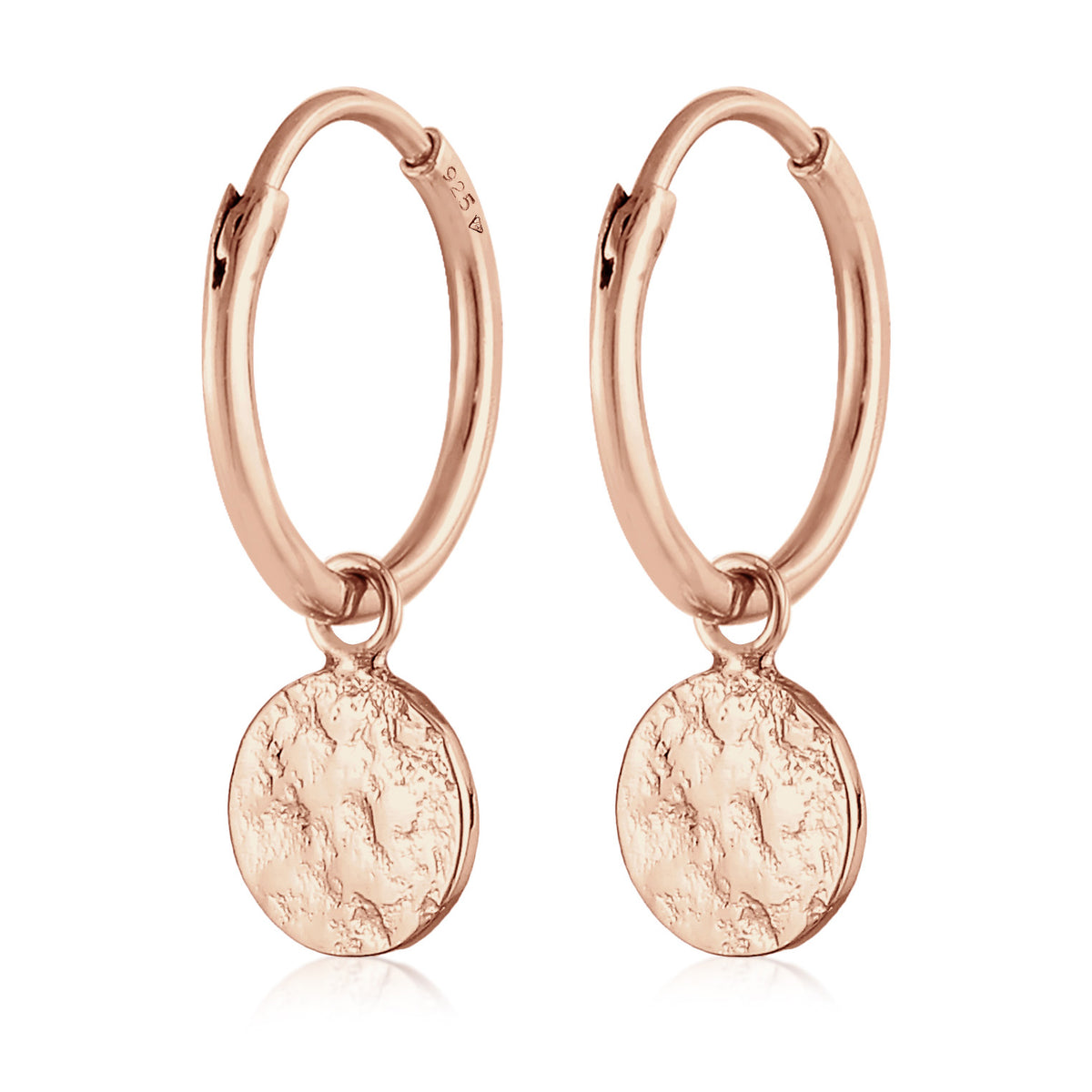 Roségold - Elli | Creole | 925 Sterling Silber Rosévergoldet