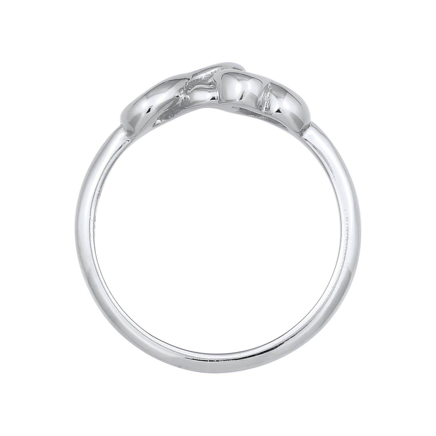 Silber - Elli | Ring Herz Infinity | 925er Sterling Silber