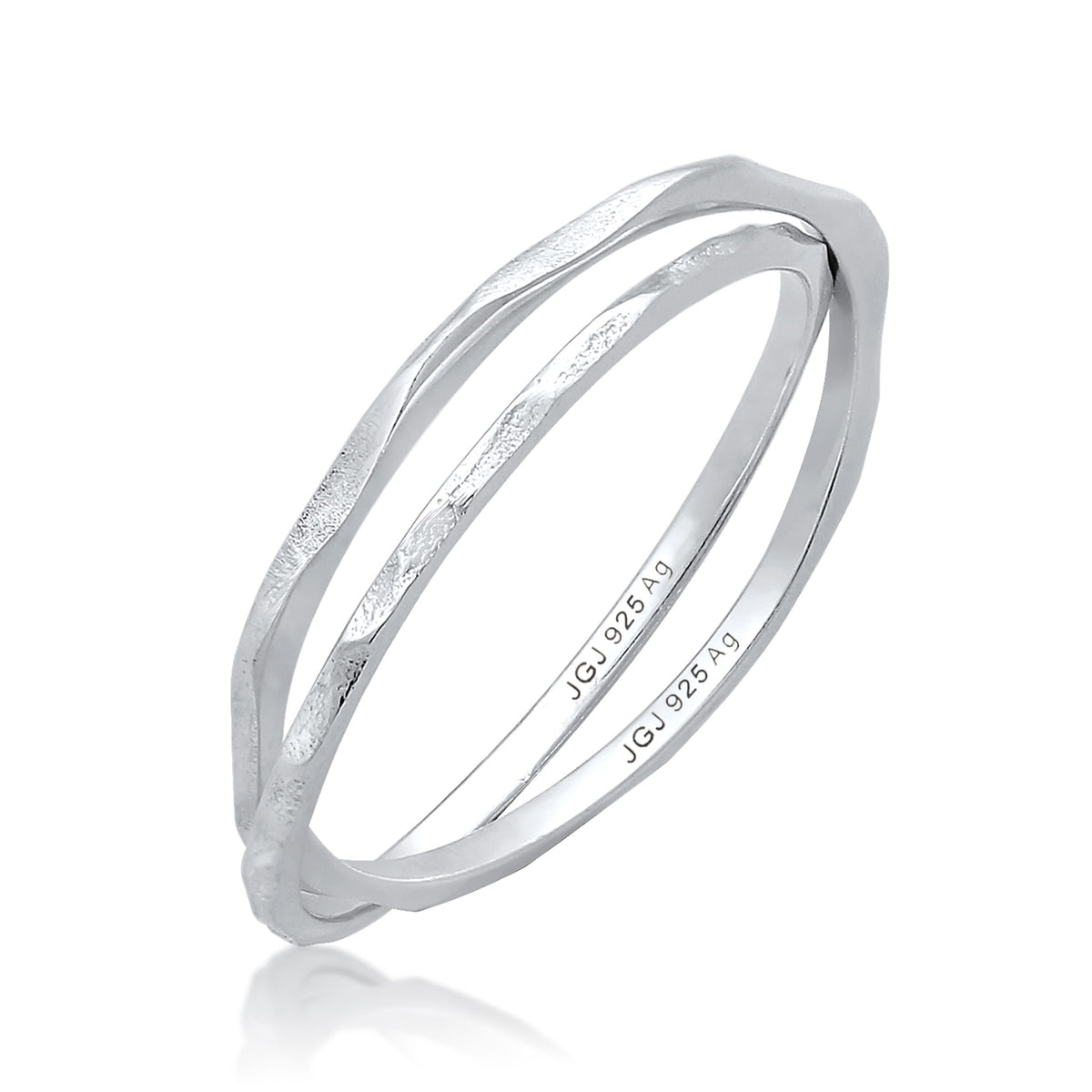Silber - Elli | Wickelring Vintage | 925er Sterling Silber