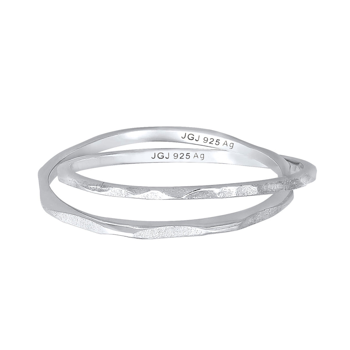 Silber - Elli | Wickelring Vintage | 925er Sterling Silber