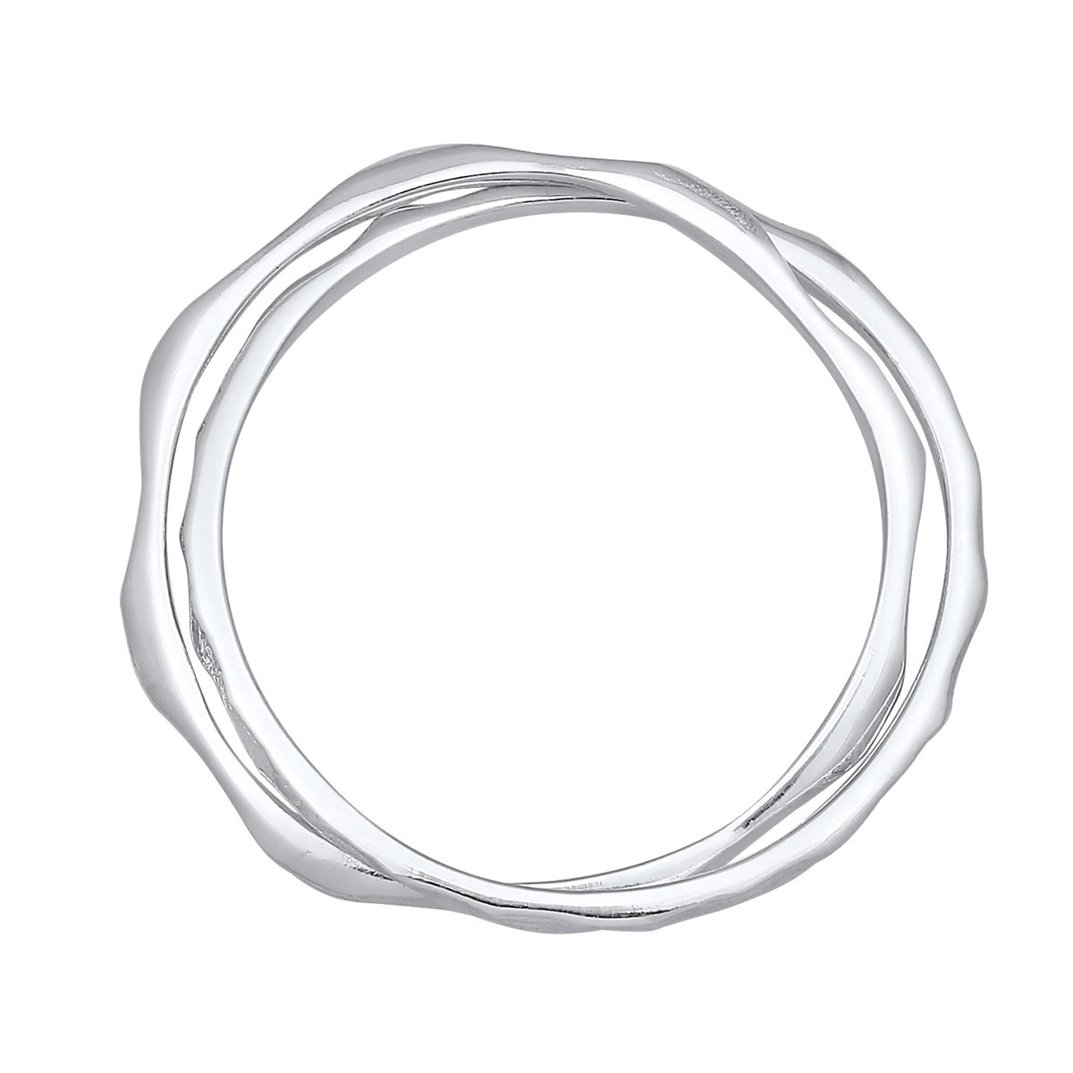 Silber - Elli | Wickelring Vintage | 925er Sterling Silber