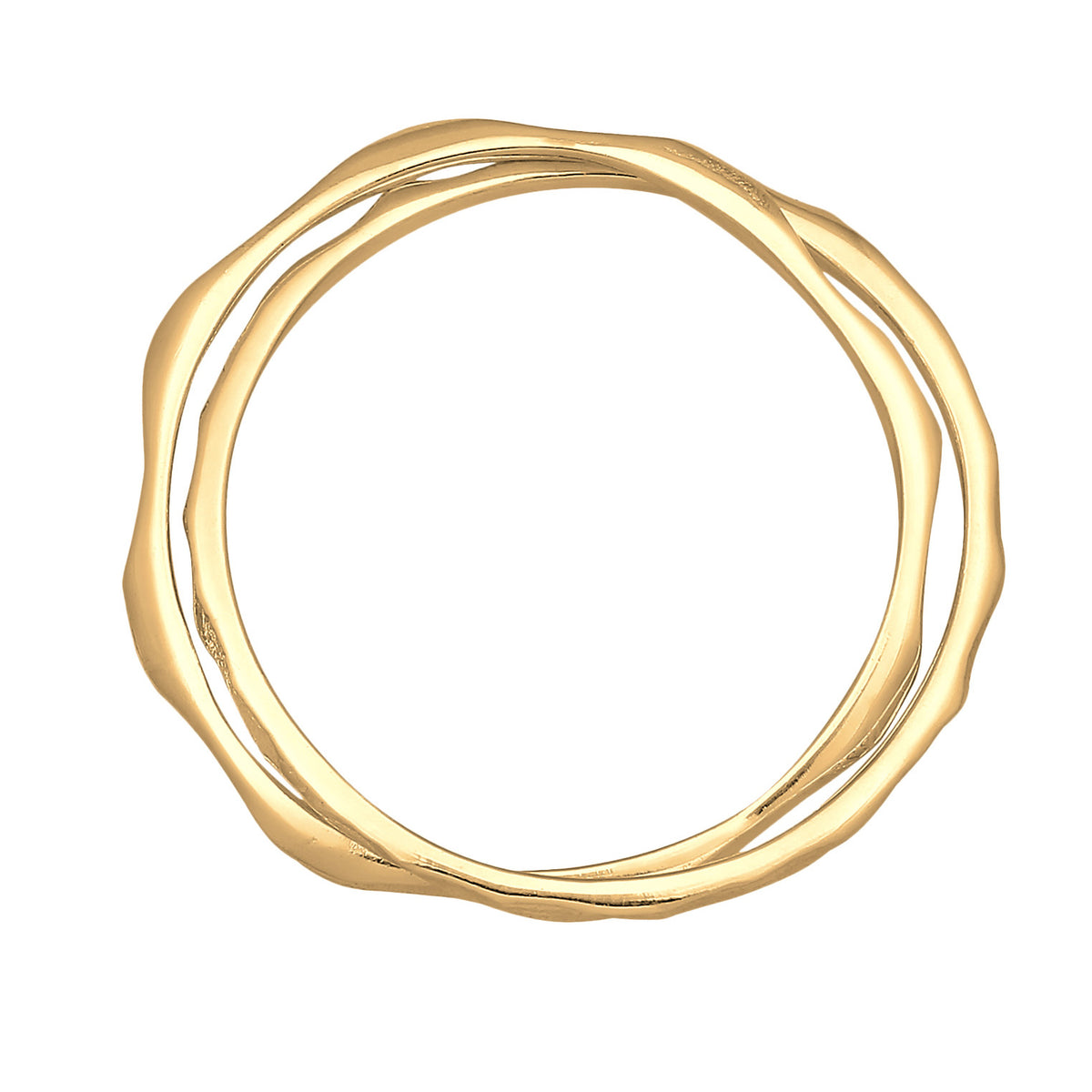 Gold - Elli | Wickelring Vintage | 925er Sterling Silber