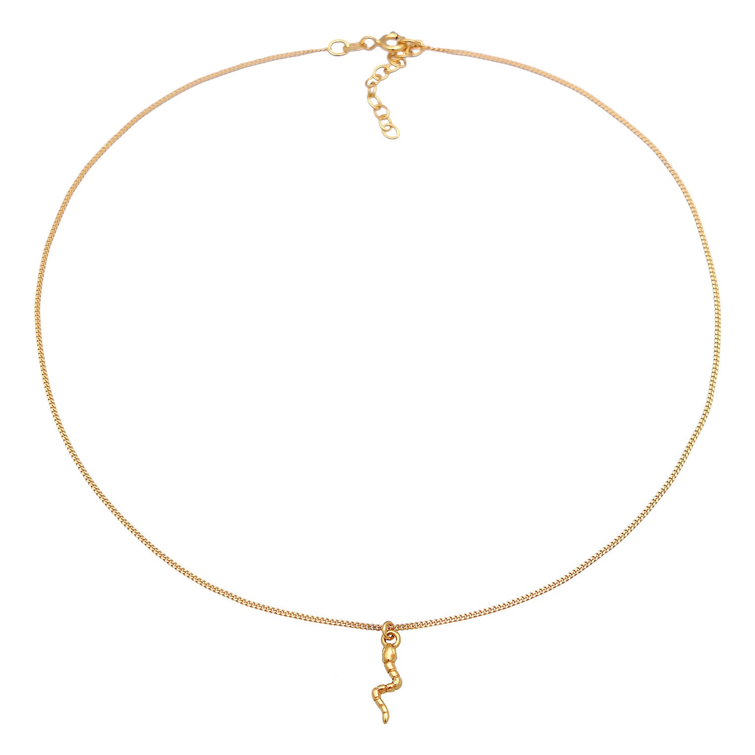 Gold - Elli | Choker Schlange | 925er Sterling Silber