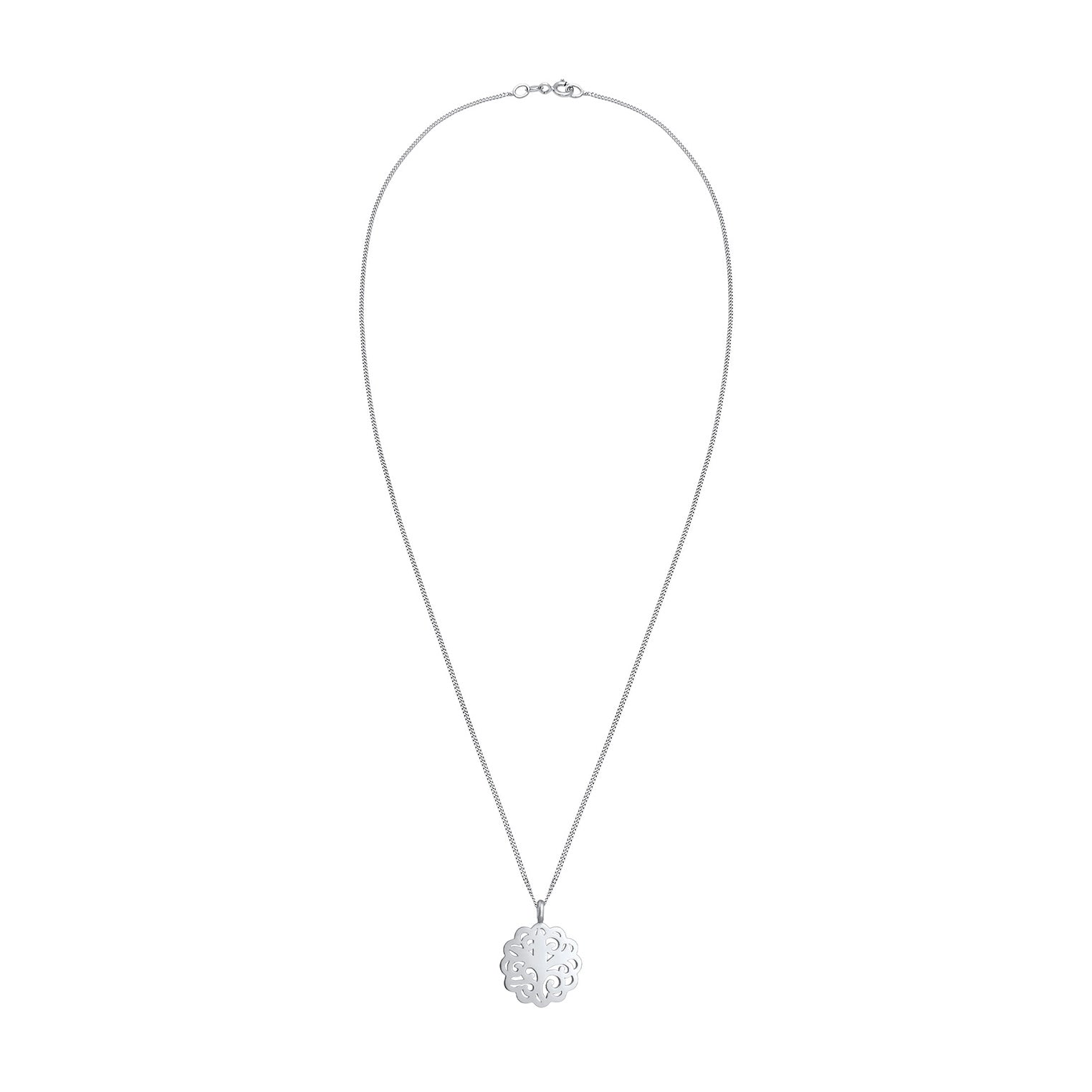 Silber - Elli | Halskette Ornament | 925er Sterling Silber