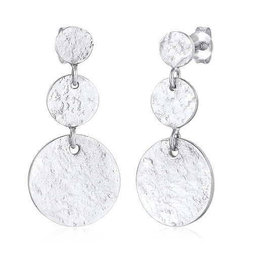 Silber - Elli | Ohrstecker Geo | 925 Sterling Silber