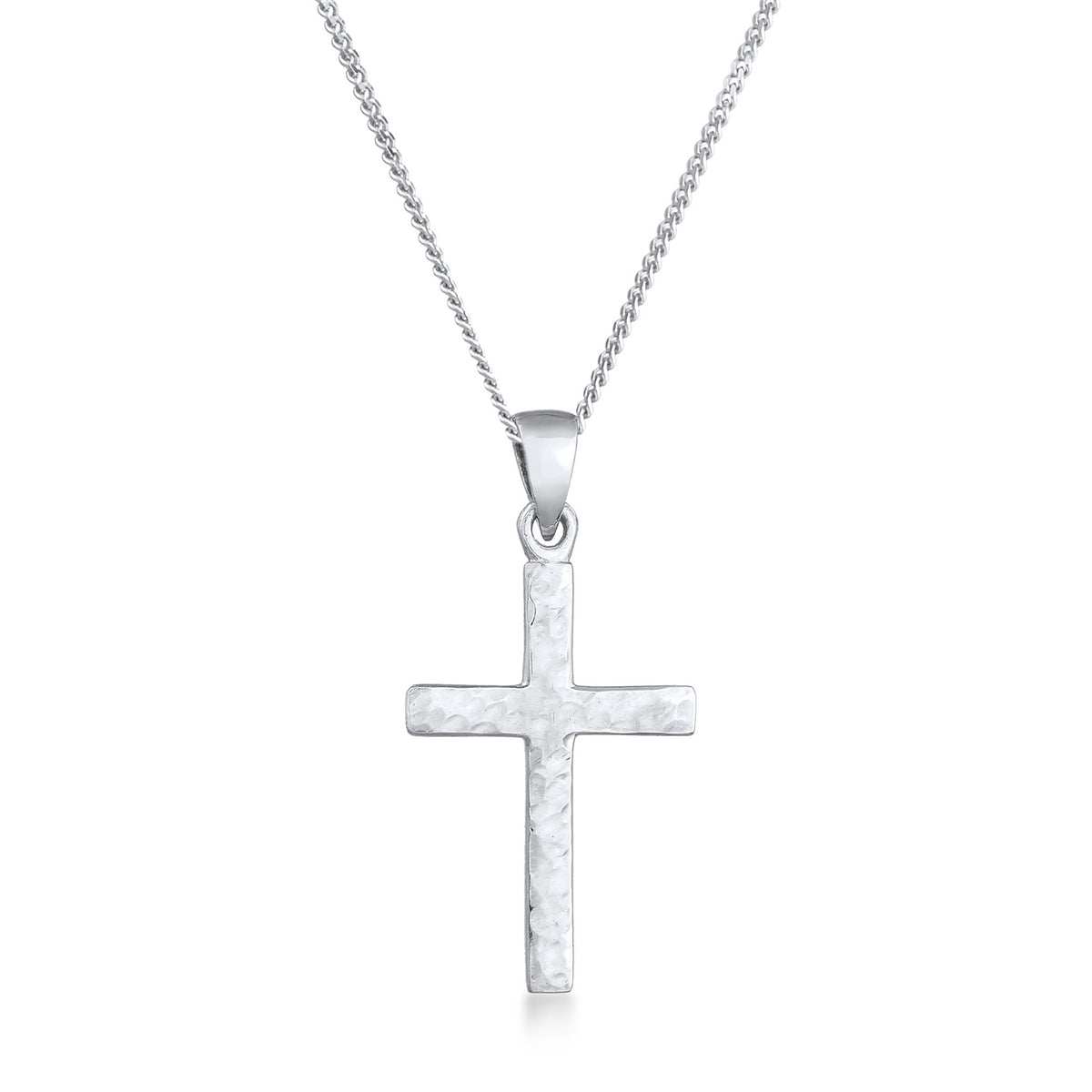 Silber - Elli | Halskette Kreuz | 925er Sterling Silber