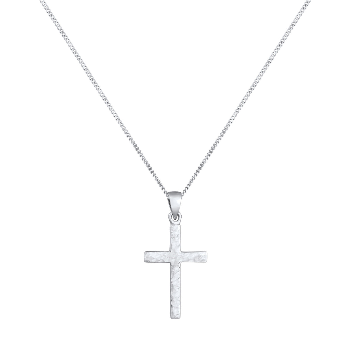Silber - Elli | Halskette Kreuz | 925er Sterling Silber