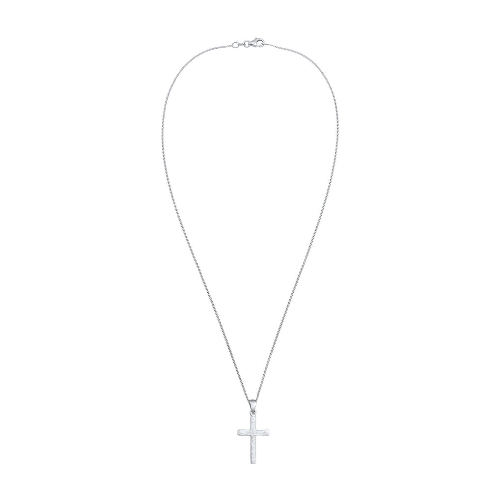 Silber - Elli | Halskette Kreuz | 925er Sterling Silber