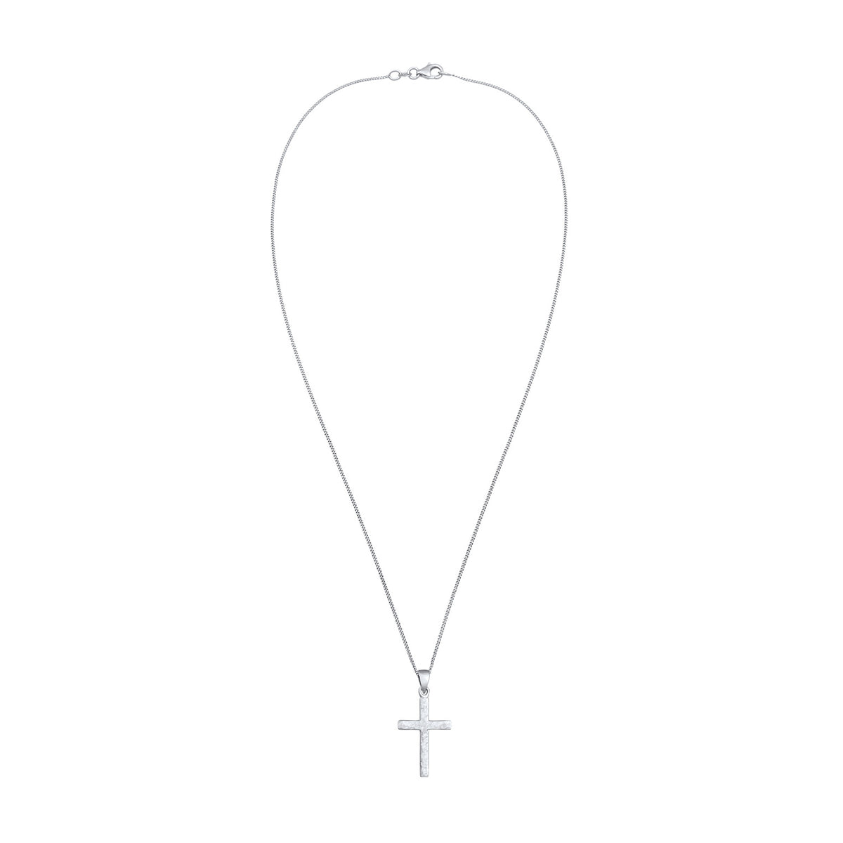Silber - Elli | Halskette Kreuz | 925er Sterling Silber