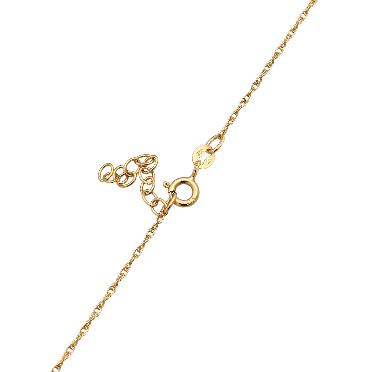 Gold - Elli | Choker Kreuz | 925er Sterling Silber