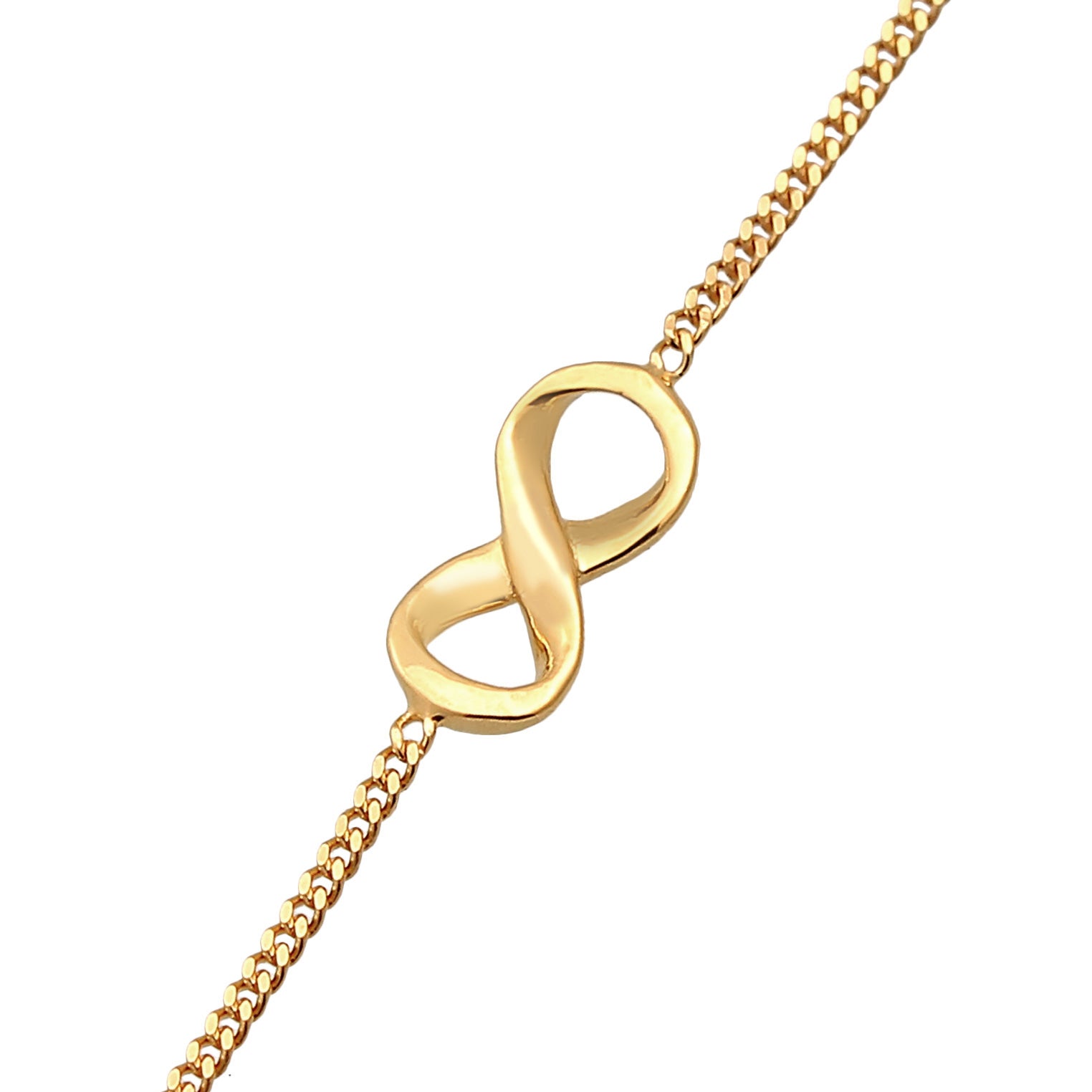 Gold - Elli | Armband Infinity | 925er Sterling Silber