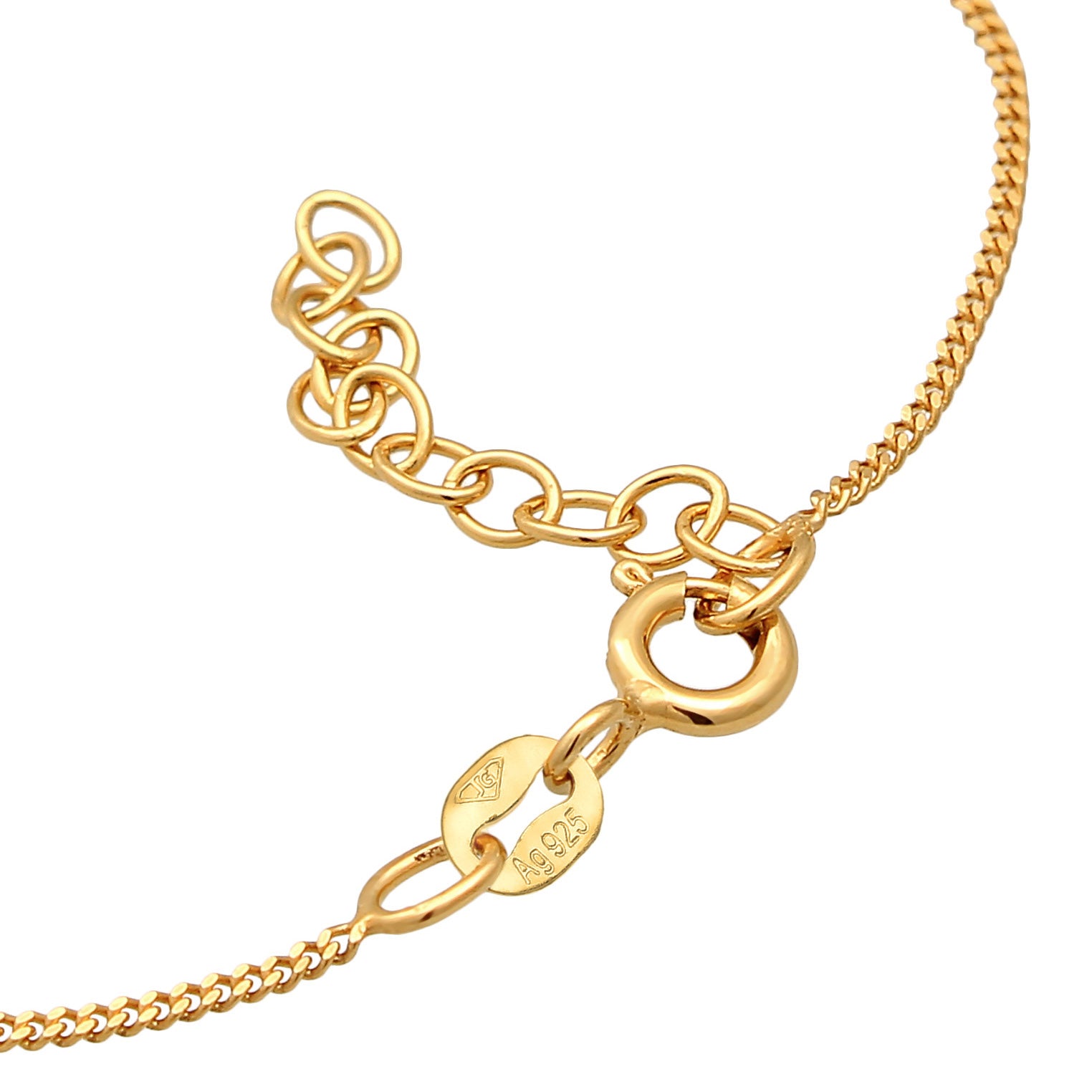 Gold - Elli | Armband Infinity | 925er Sterling Silber