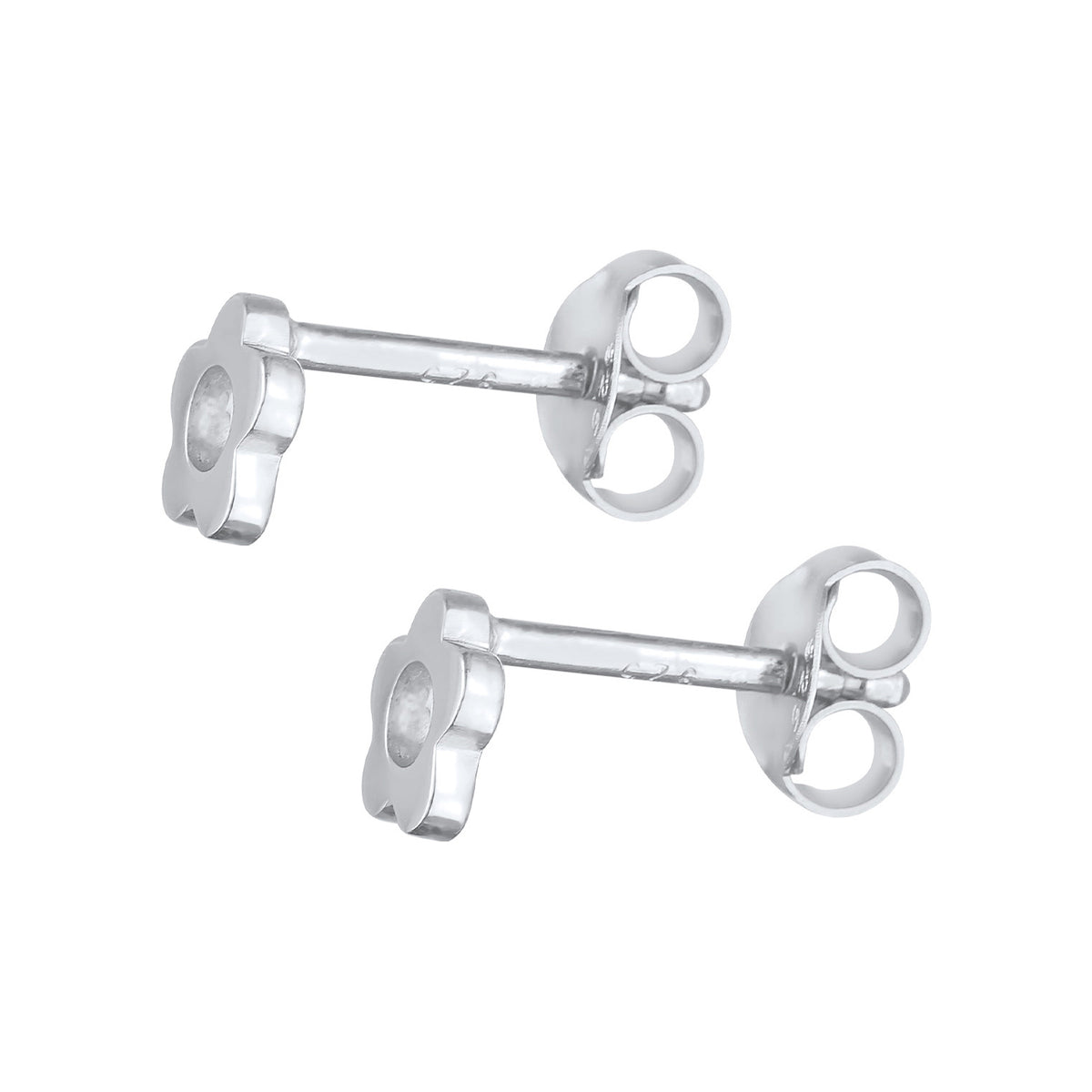 Silber - Elli | Ohrstecker Blume | 925er Sterling Silber