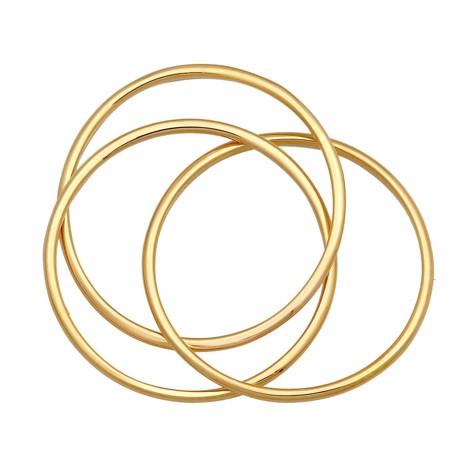 Gold - Elli PREMIUM | Wickelring Trio Basic 375 Gelbgold