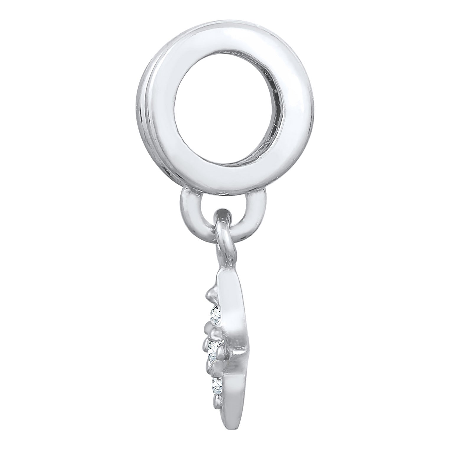 Silber - Nenalina | Anhänger Stern | Mit Kristallen von Swarovski® (Weiß) | 925er Sterling Silber