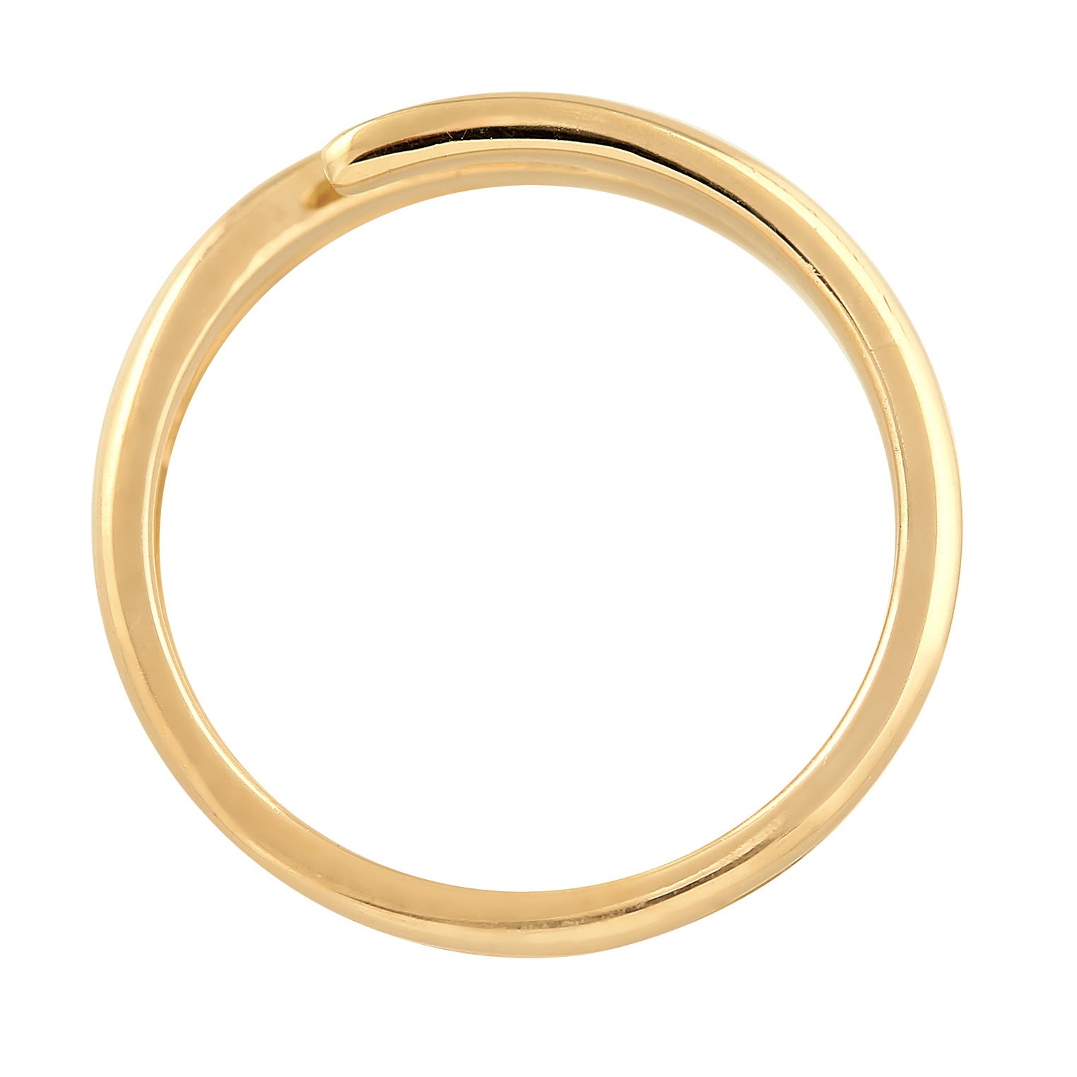 Gold - Elli | Wickelring Filigran | 925er Sterling Silber