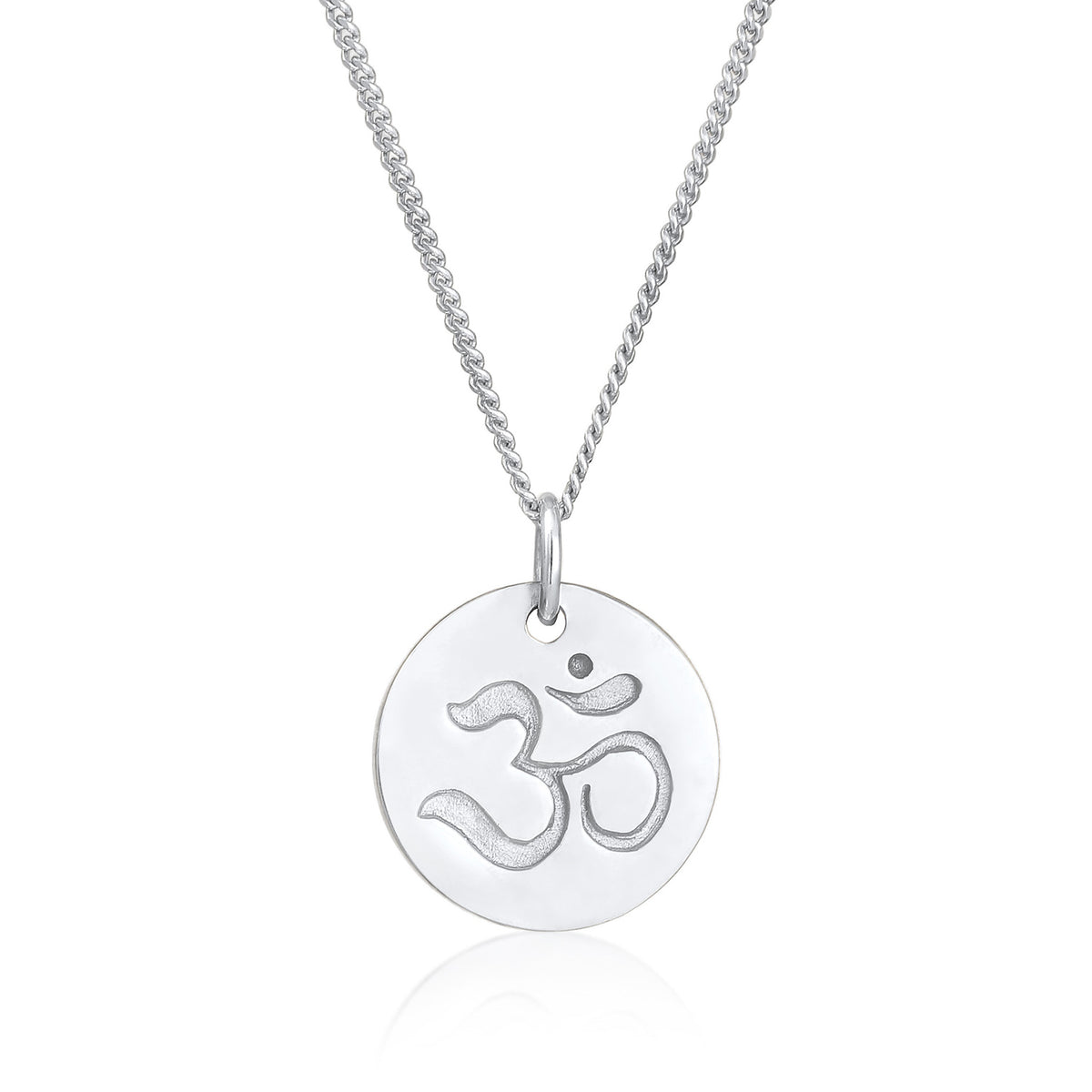 Silber - Elli | Halskette Kraftsymbol | 925er Sterling Silber