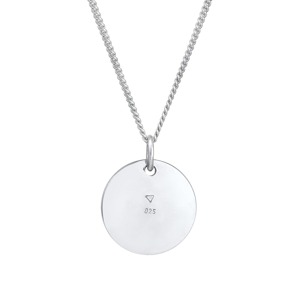 Silber - Elli | Halskette Kraftsymbol | 925er Sterling Silber