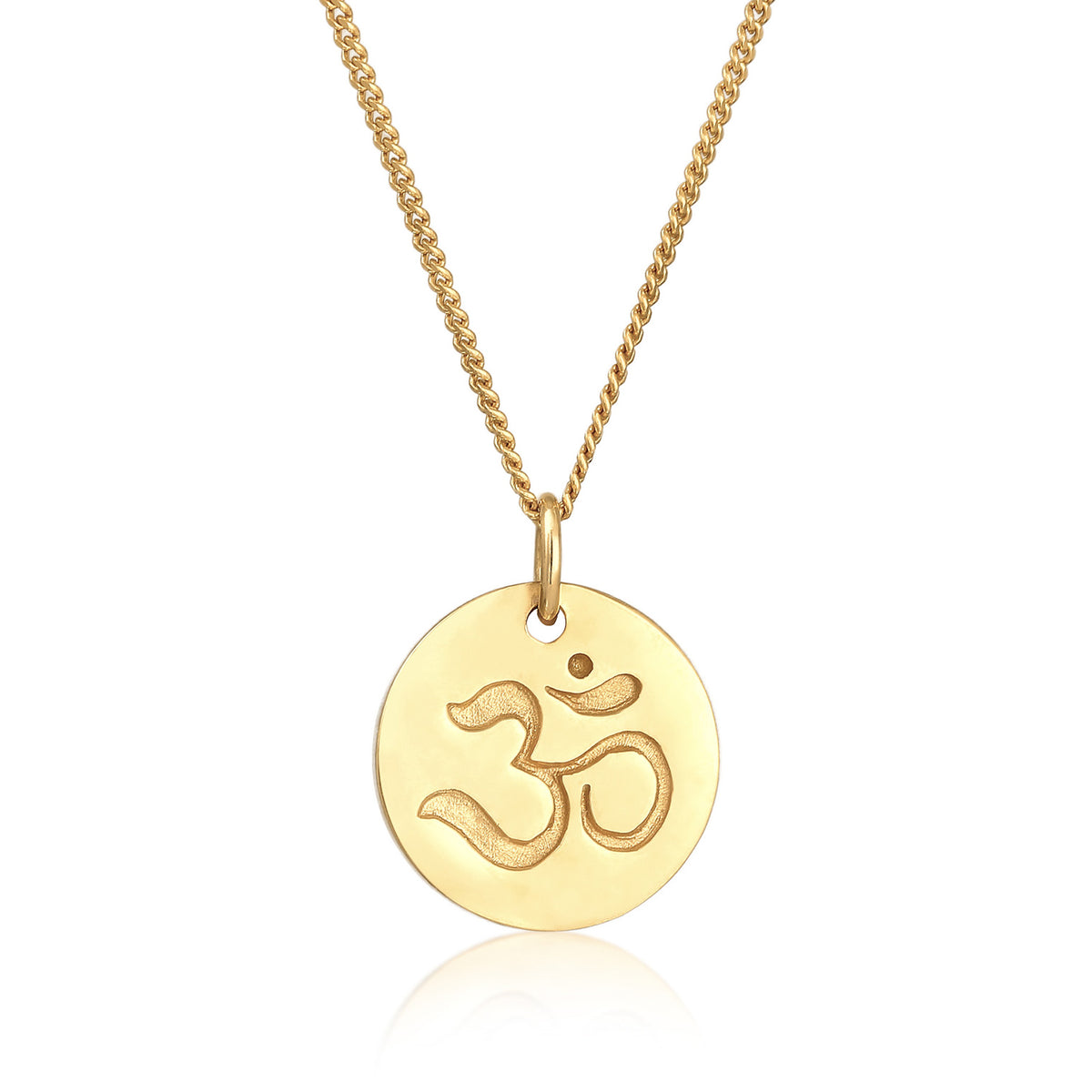 Gold - Elli | Halskette Kraftsymbol | 925er Sterling Silber