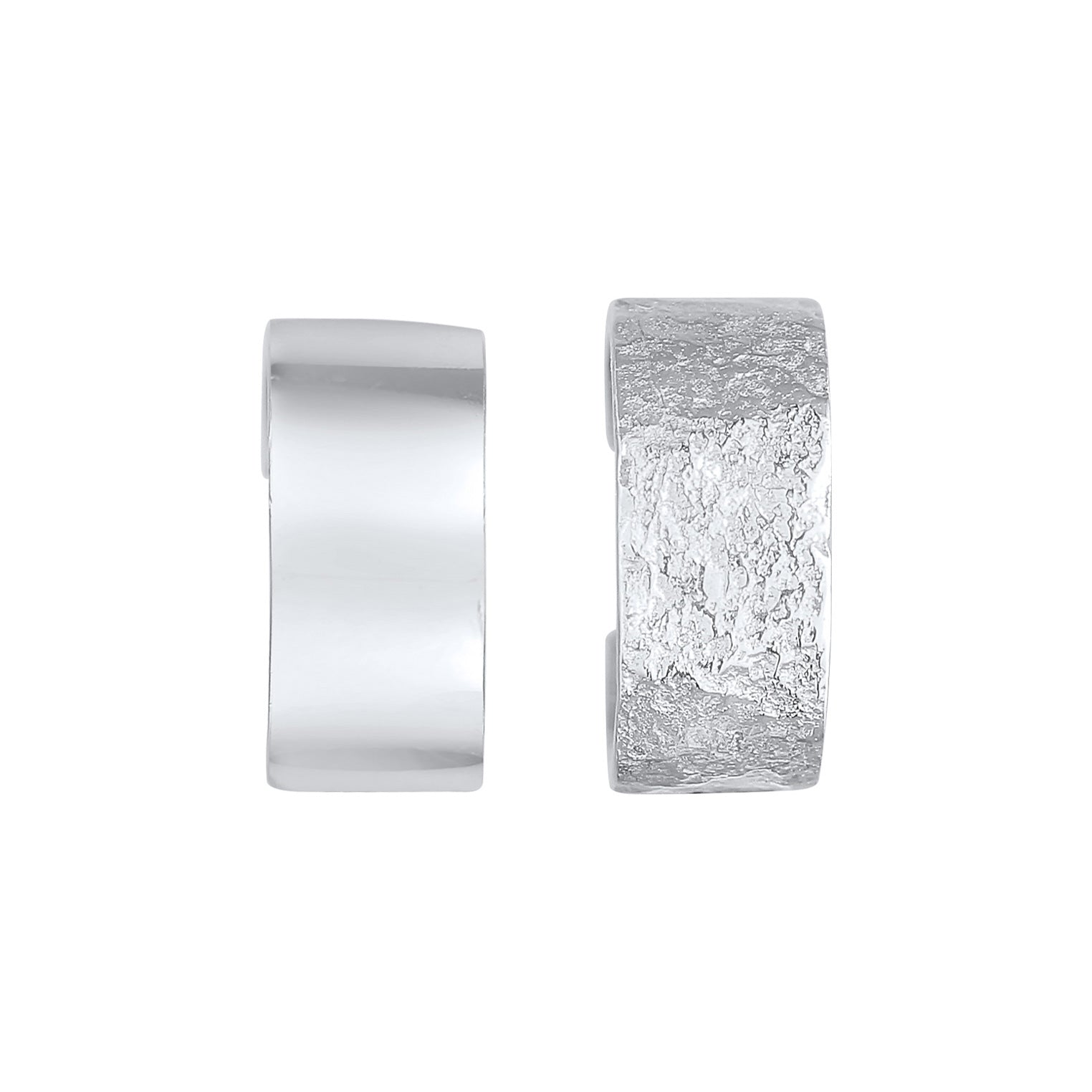 Silber - Elli | Earcuff Duo Basic | 925er Sterling Silber