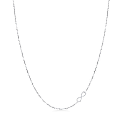 Silber - Elli | Halskette Unendlichkeit | 925er Sterling Silber