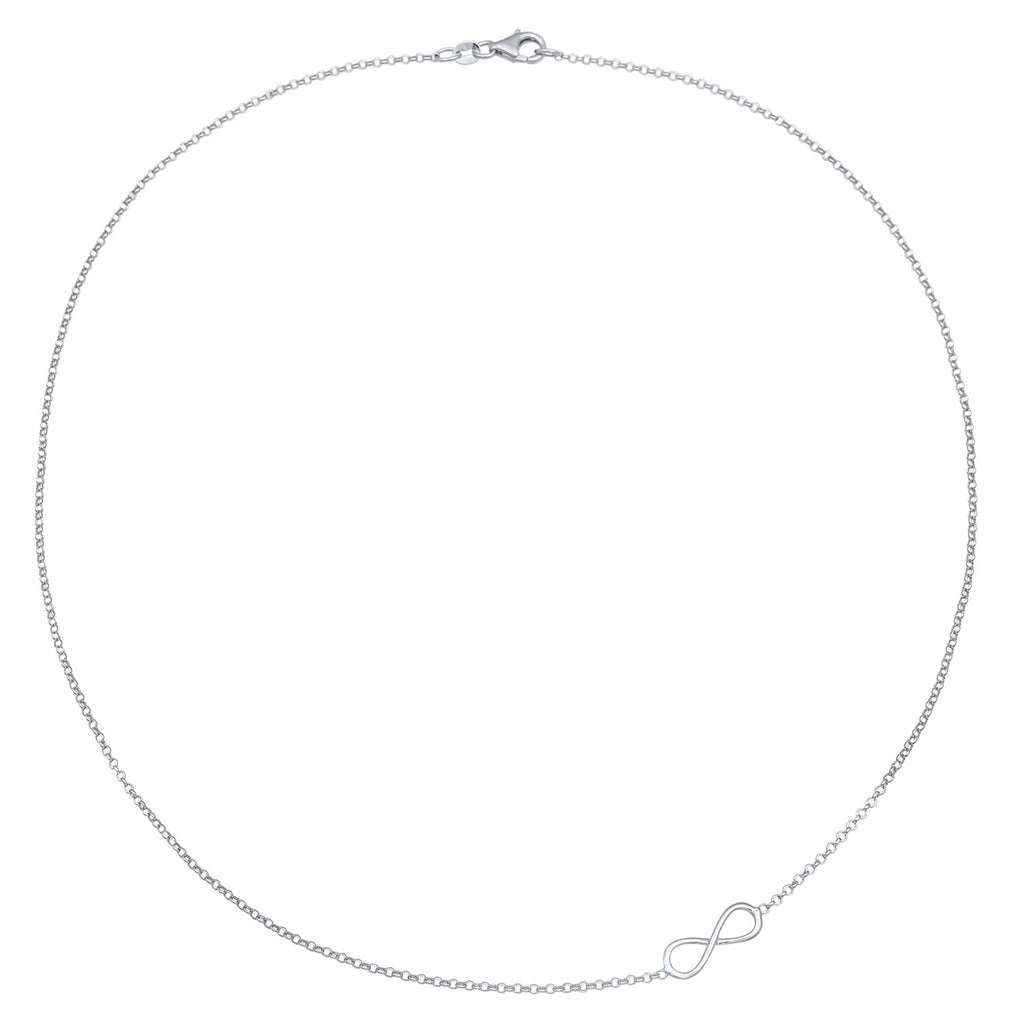 Silber - Elli | Halskette Unendlichkeit | 925er Sterling Silber