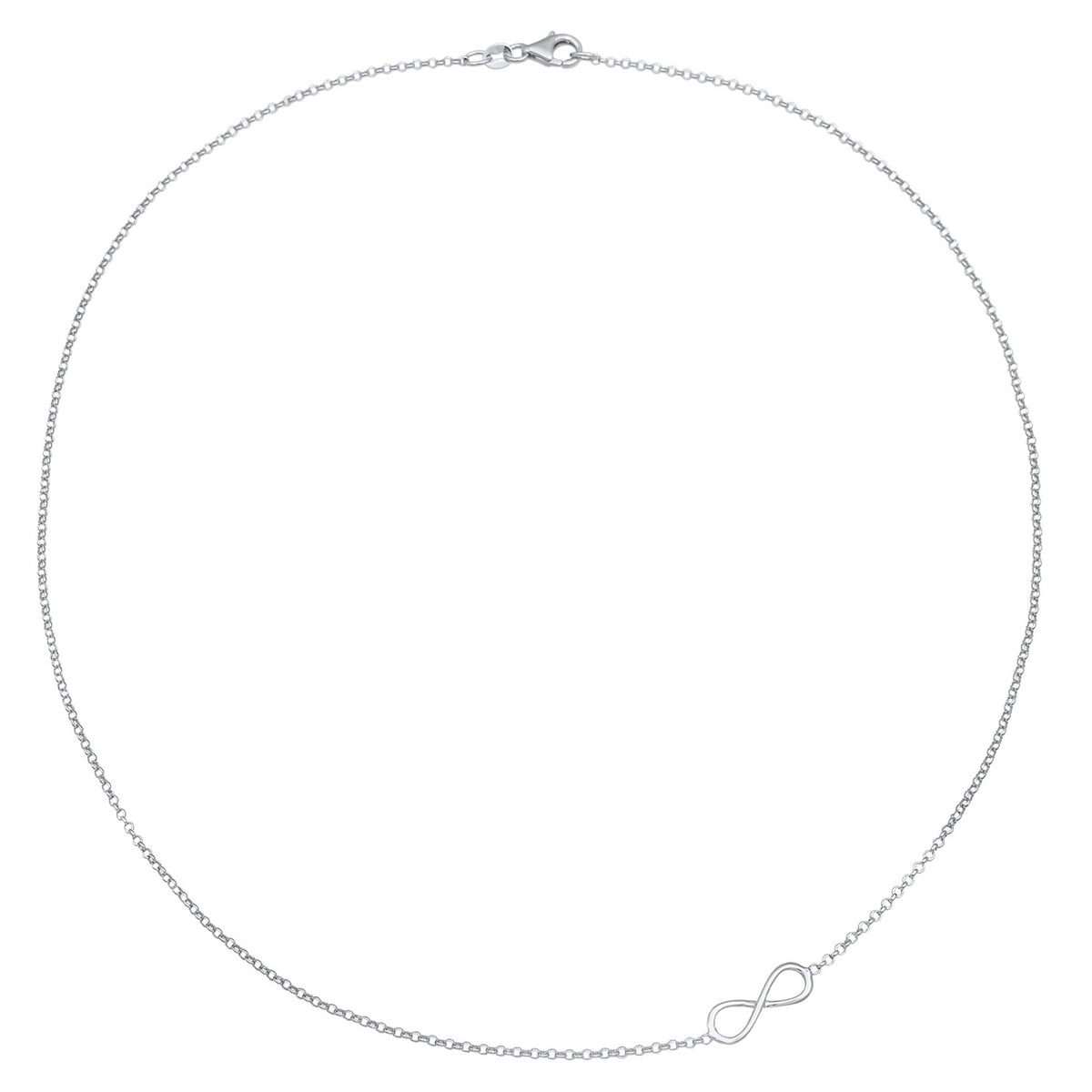Silber - Elli | Halskette Unendlichkeit | 925er Sterling Silber
