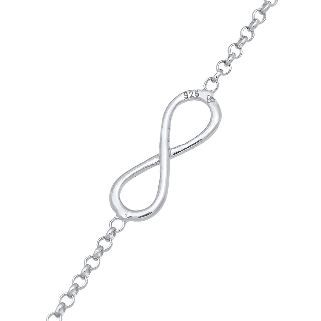 Silber - Elli | Halskette Unendlichkeit | 925er Sterling Silber