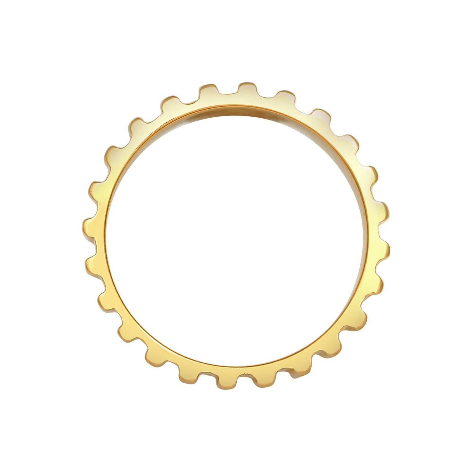 Gold - Elli PREMIUM | Bandring | 925er Sterling Silber