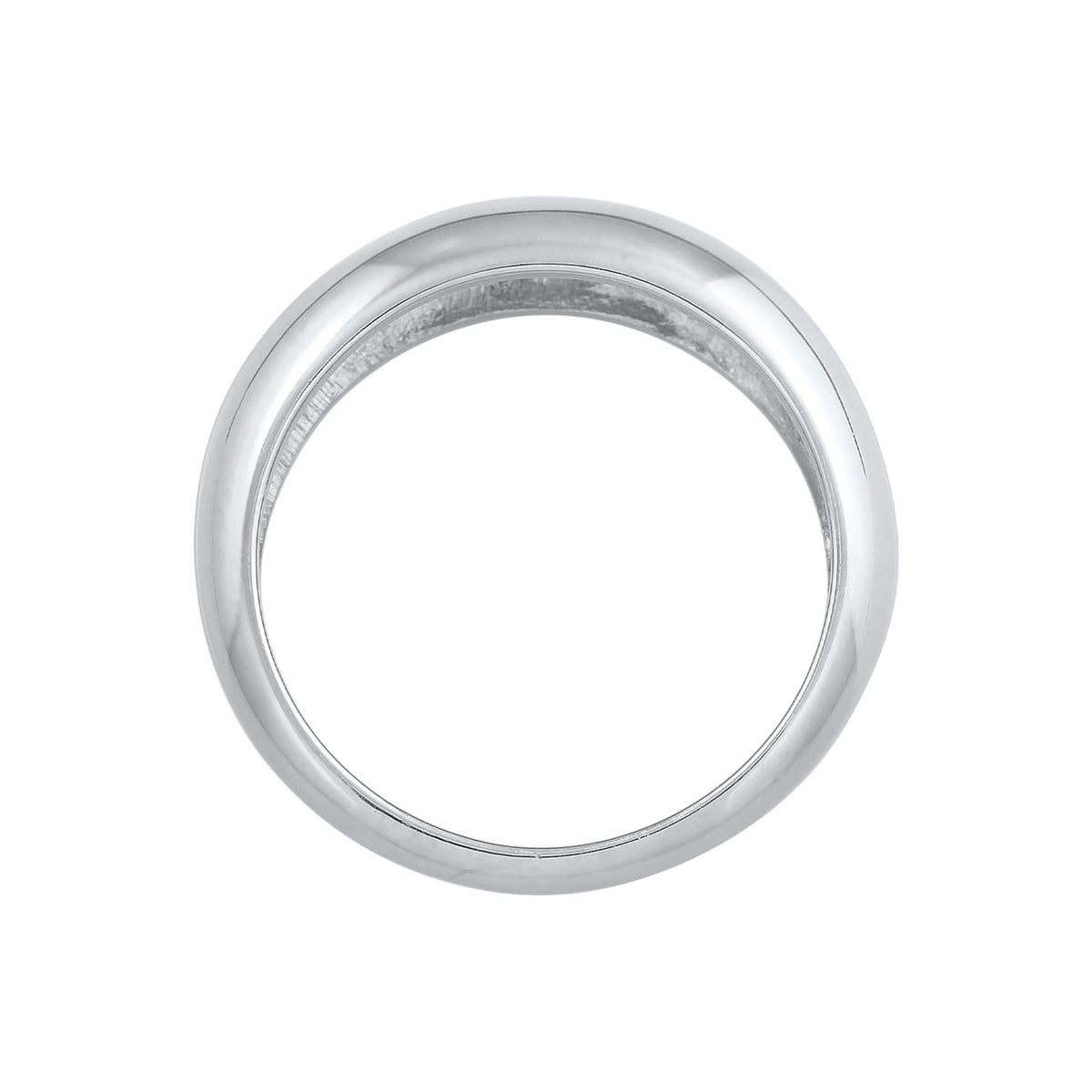 Silber - Elli | Bandring | 925er Sterling Silber vergoldet