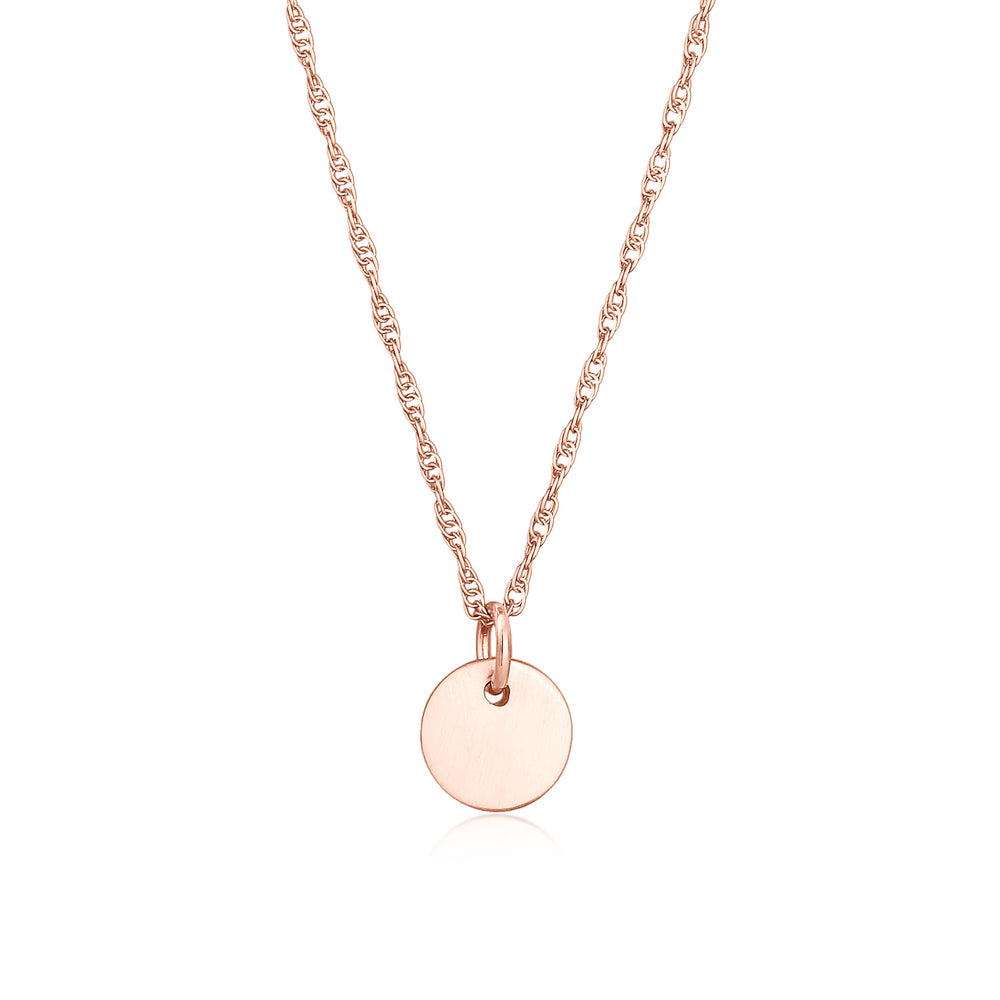 Link Necklace Platelets Coin