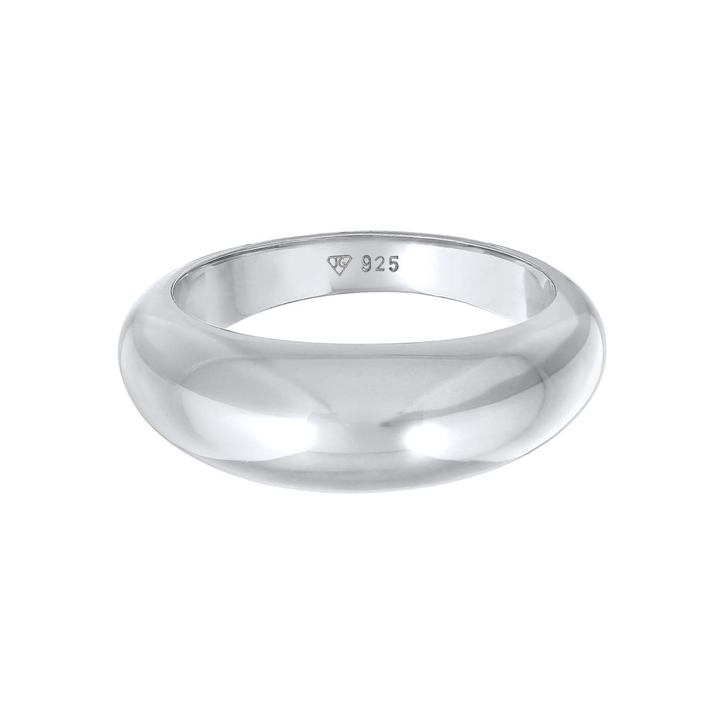 Silber - Elli PREMIUM | Bandring Chunky | 925er Sterling Silber