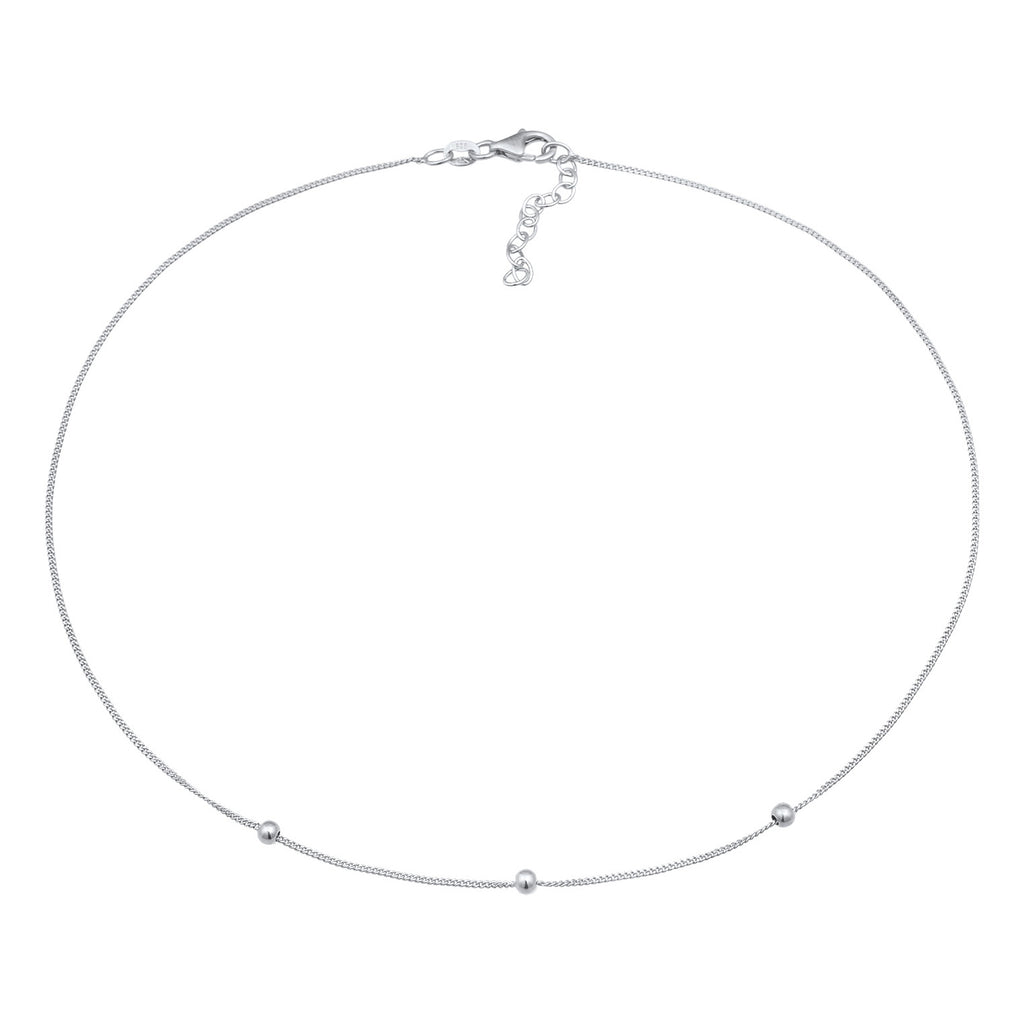 Silber - Elli | Choker Silberkugeln | 925er Sterling Silber