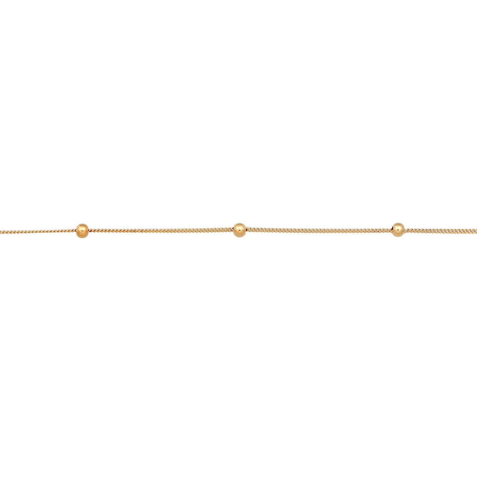 Gold - Elli | Choker Silberkugeln | 925er Sterling Silber