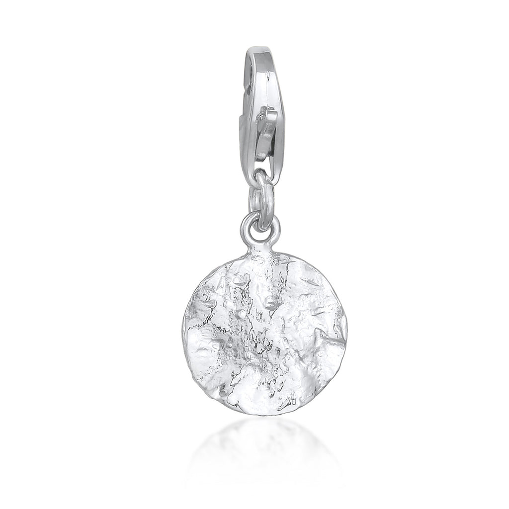Silber - Nenalina | Charm Plättchen | 925er Sterling Silber