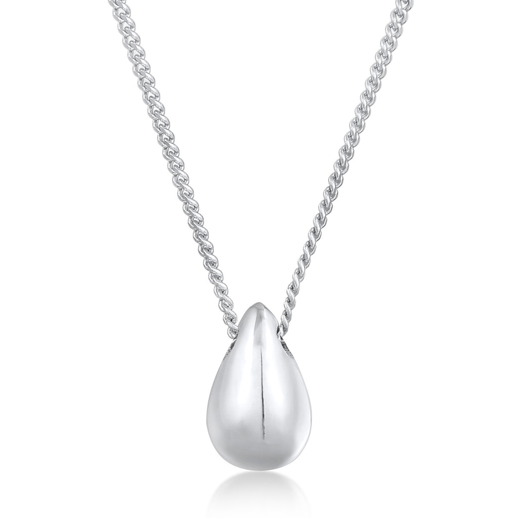 Silber - Elli | Halskette Tropfen | 925er Sterling Silber