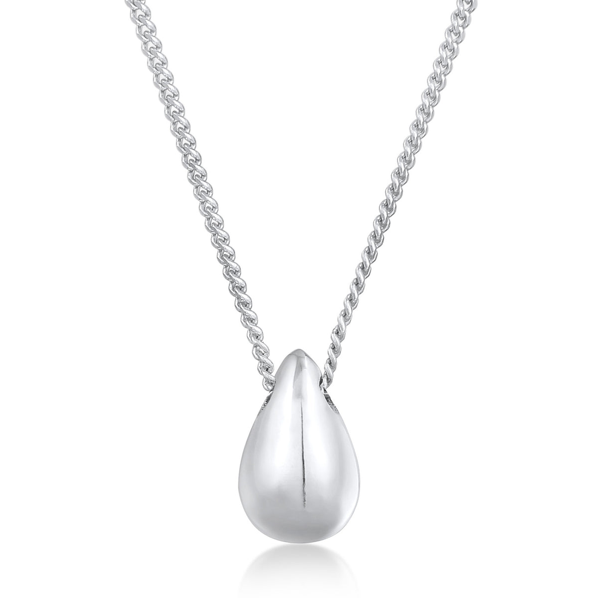 Silber - Elli | Halskette Tropfen | 925er Sterling Silber