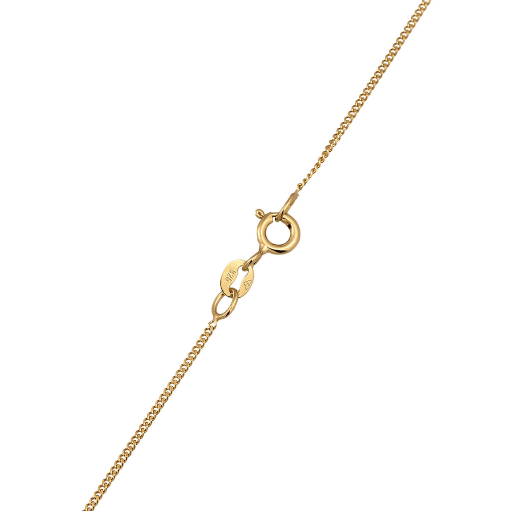 Gold - Elli | Halskette Tropfen | 925er Sterling Silber
