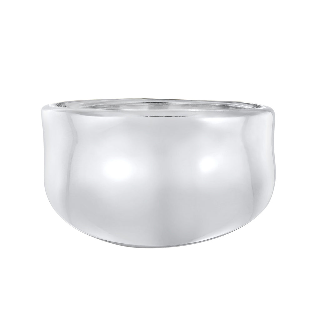 Silber - Elli | Bandring Oval | 925er Sterling Silber