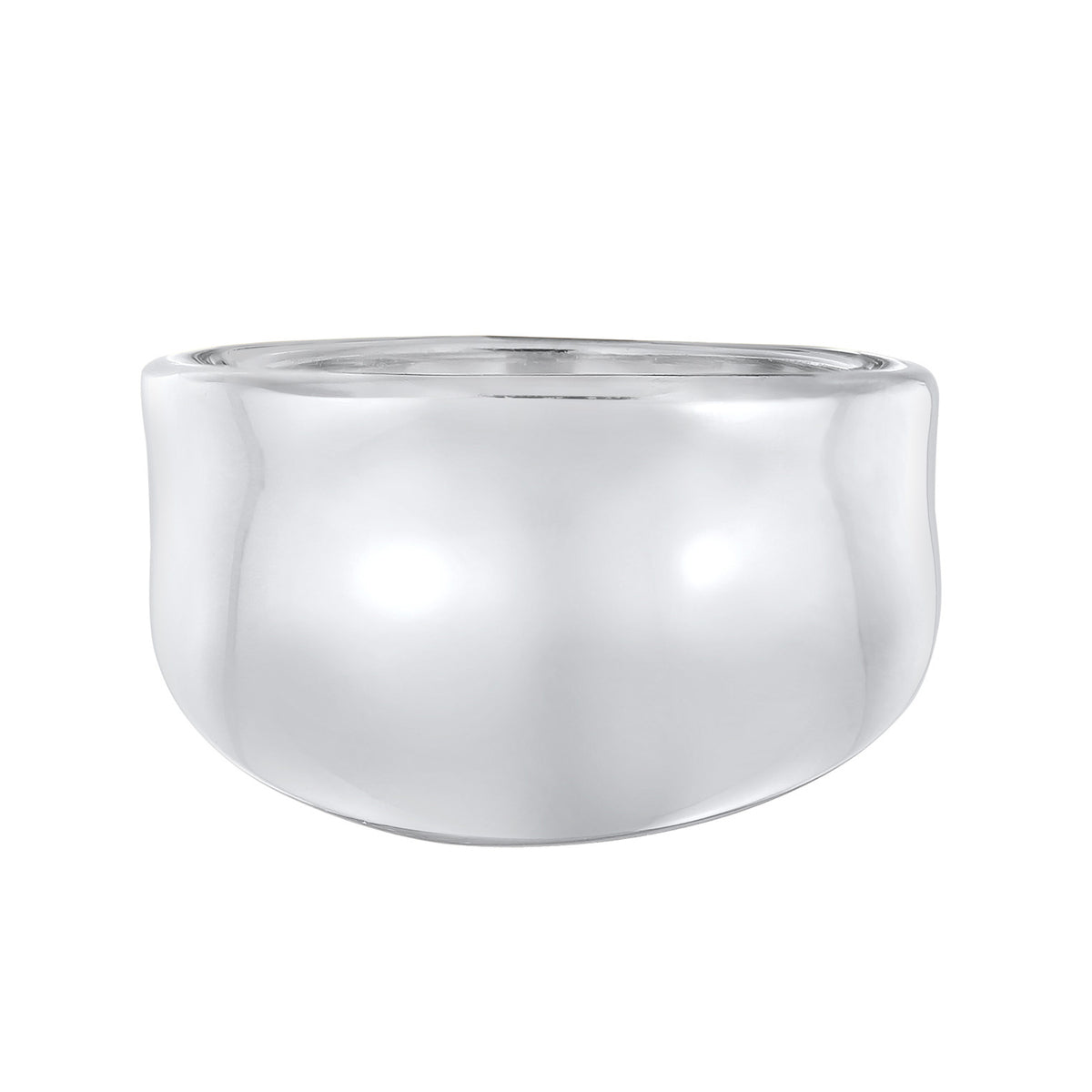 Silber - Elli | Bandring Oval | 925er Sterling Silber