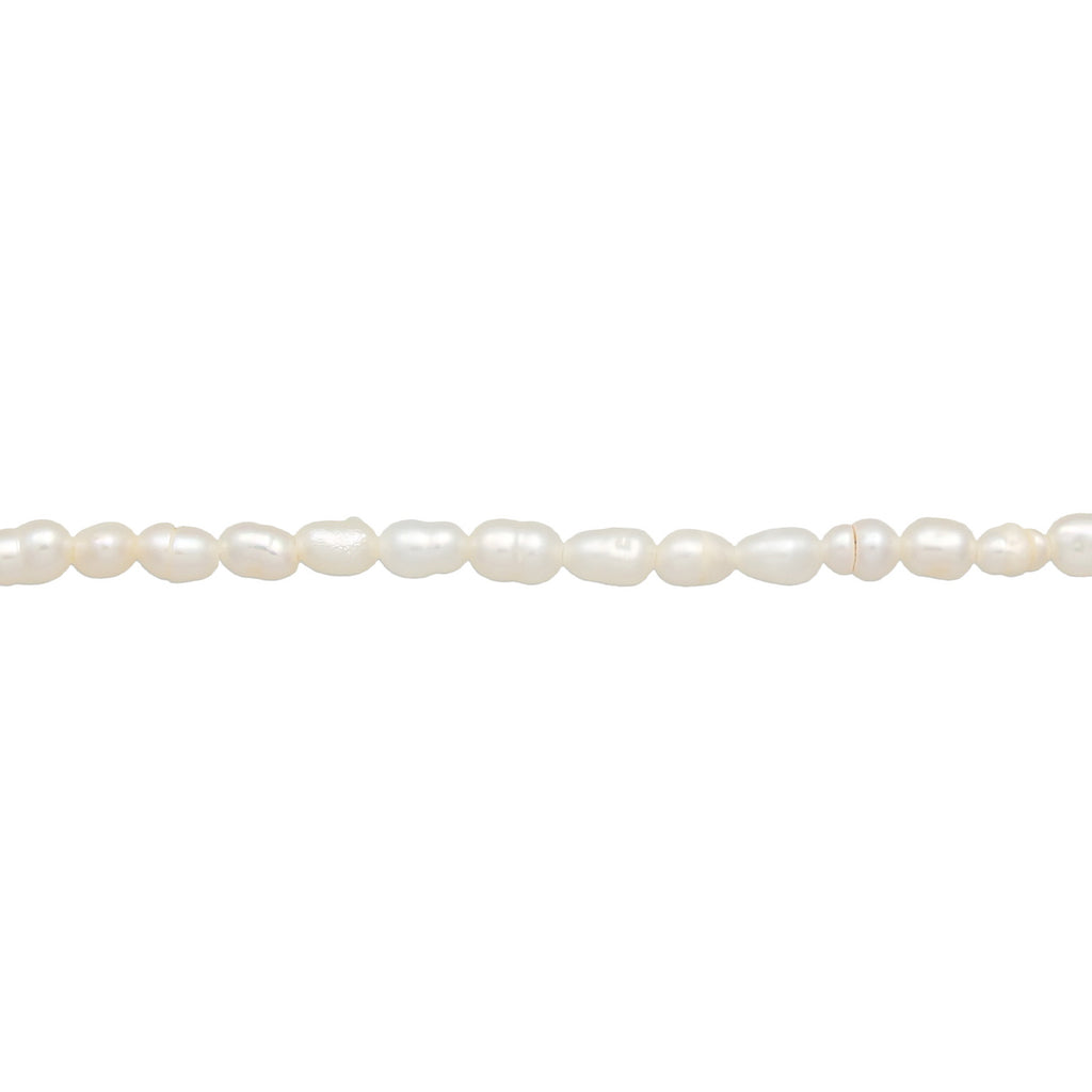 Gold - Elli PREMIUM | Choker Klassisch | Süßwasserperlen | 925er Sterling Silber
